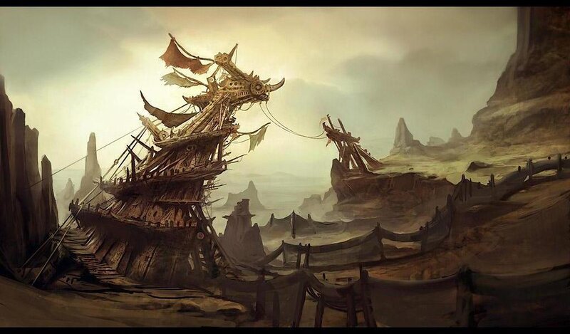 Shipwrecked Vessel