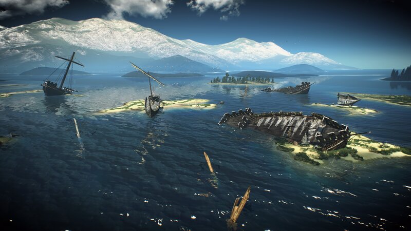 Shipwrecked Vessels — Blue