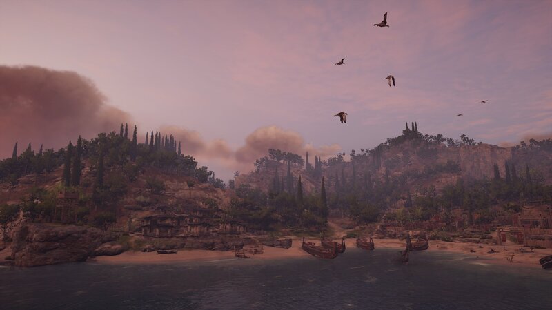 Shipwrecks on Beach