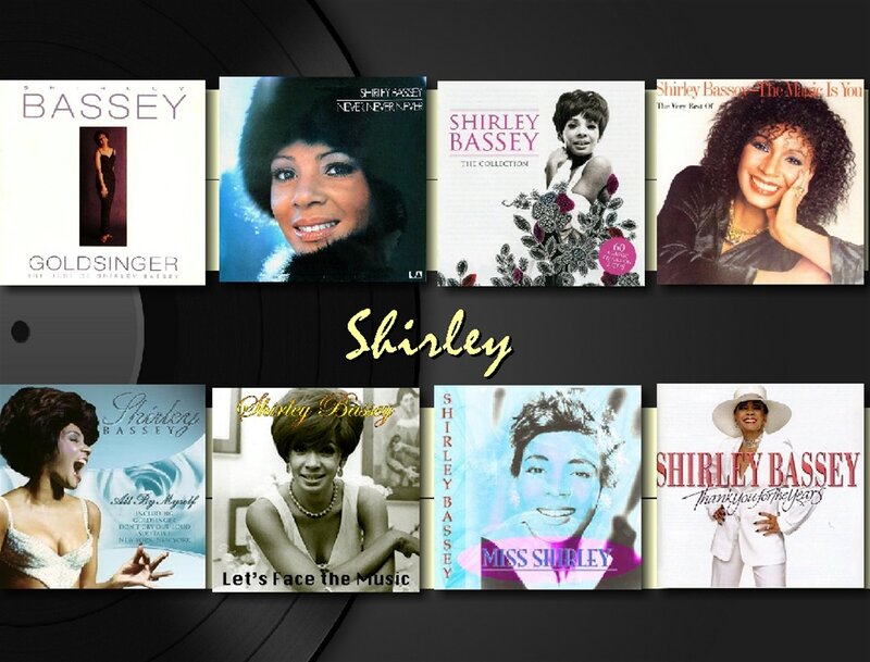 Shirley Bassey Album Covers