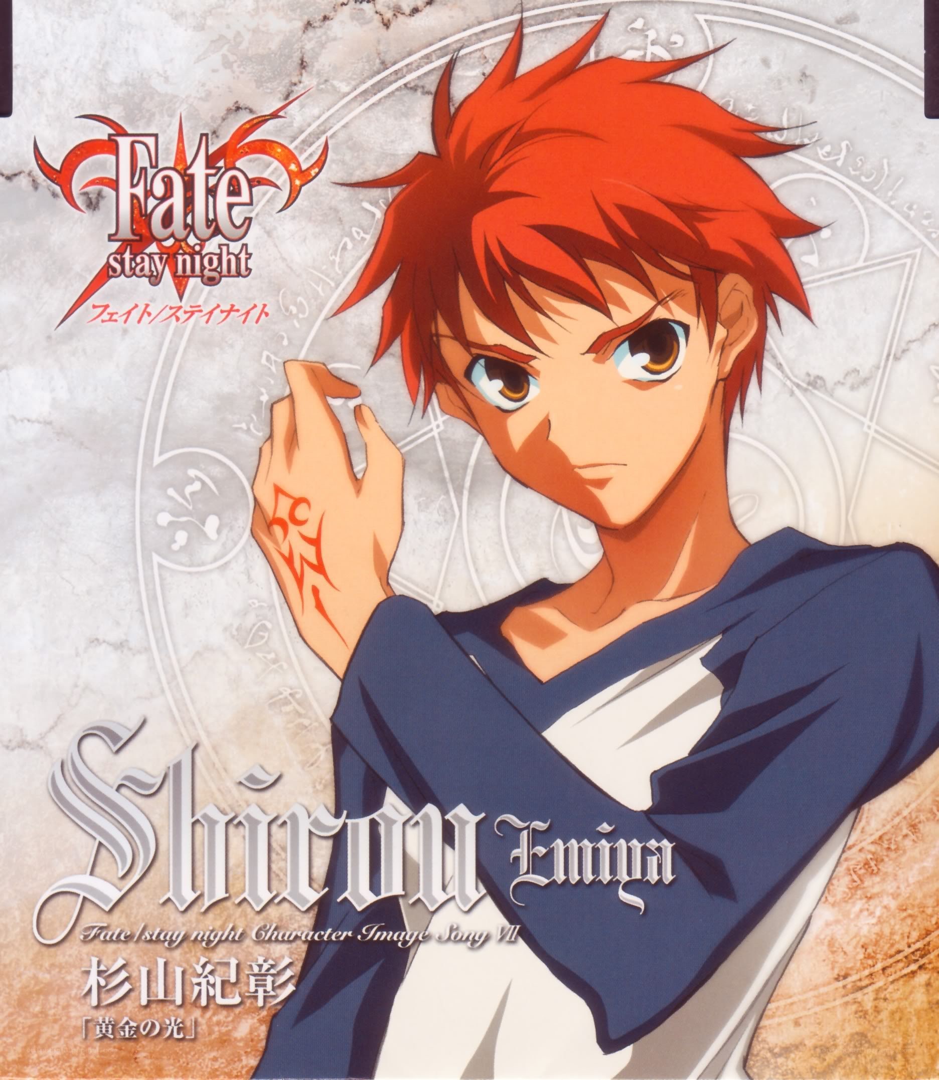 Shirou Emiya character art