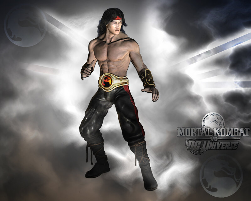 Shirtless Martial Artist — Black, Dramatic, 3d Render, Belt