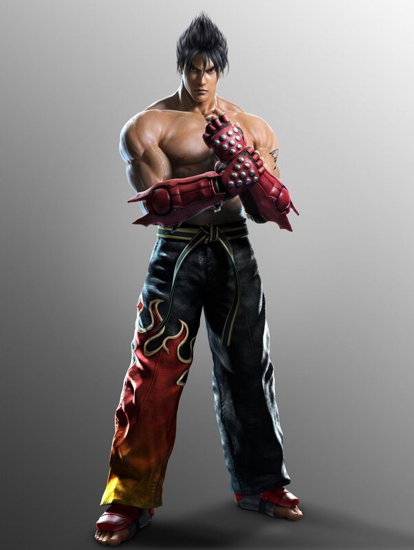 Shirtless Martial Artist — Black, Intense, 3d Render, Red Gloves