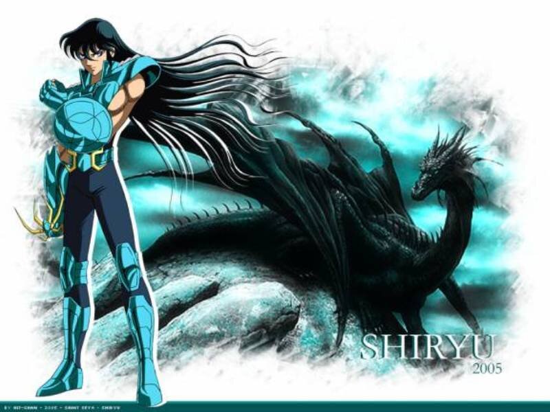 Shiryu with black dragon