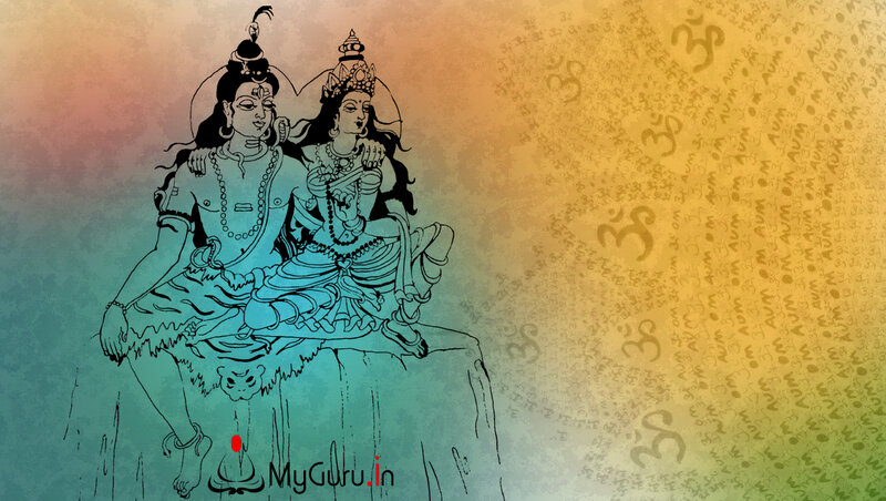 Shiva and Parvati Seated