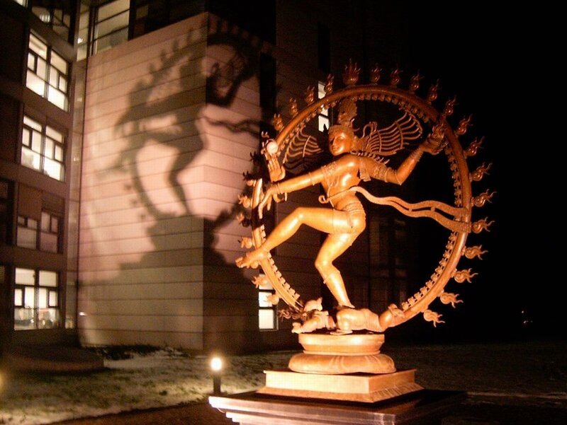 Shiva Nataraja Statue — Gold