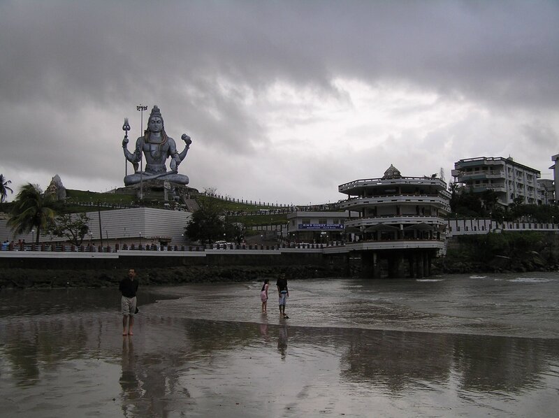 Shiva Statue on Hill