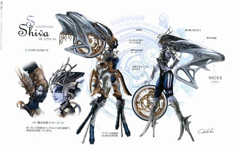 Shiva summon concept art
