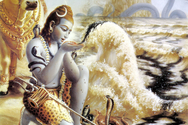 Shiva with Ganga and Naga