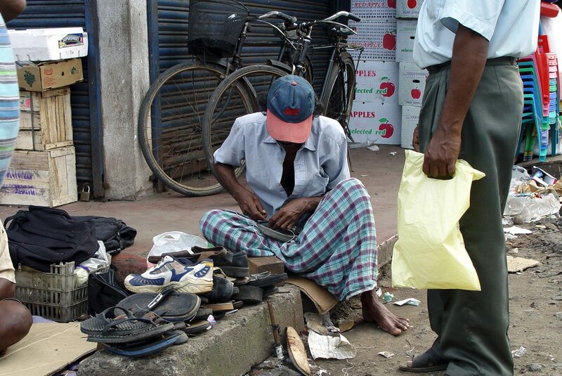 Shoemaker on Street