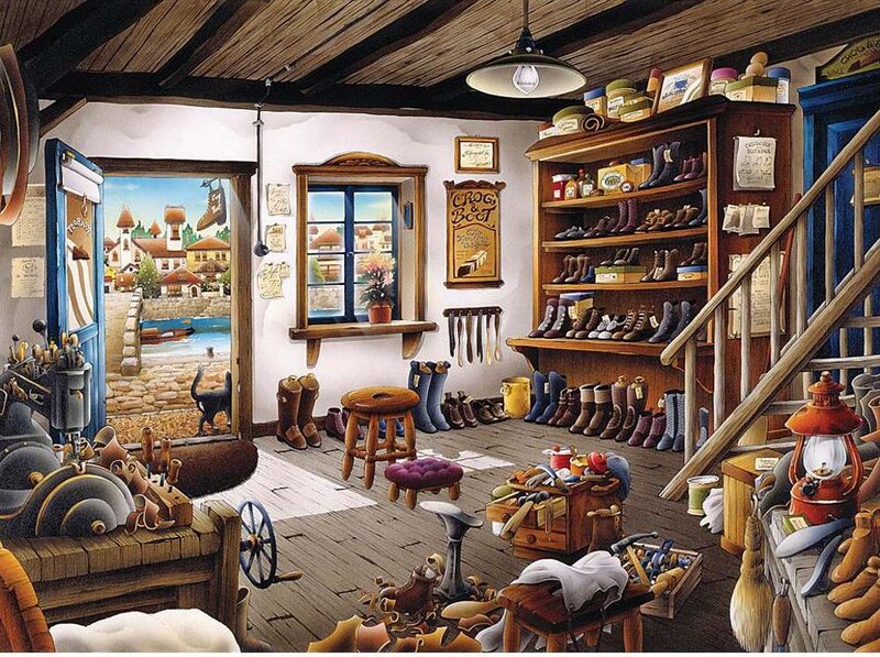 Shoemaker's Workshop — Brown
