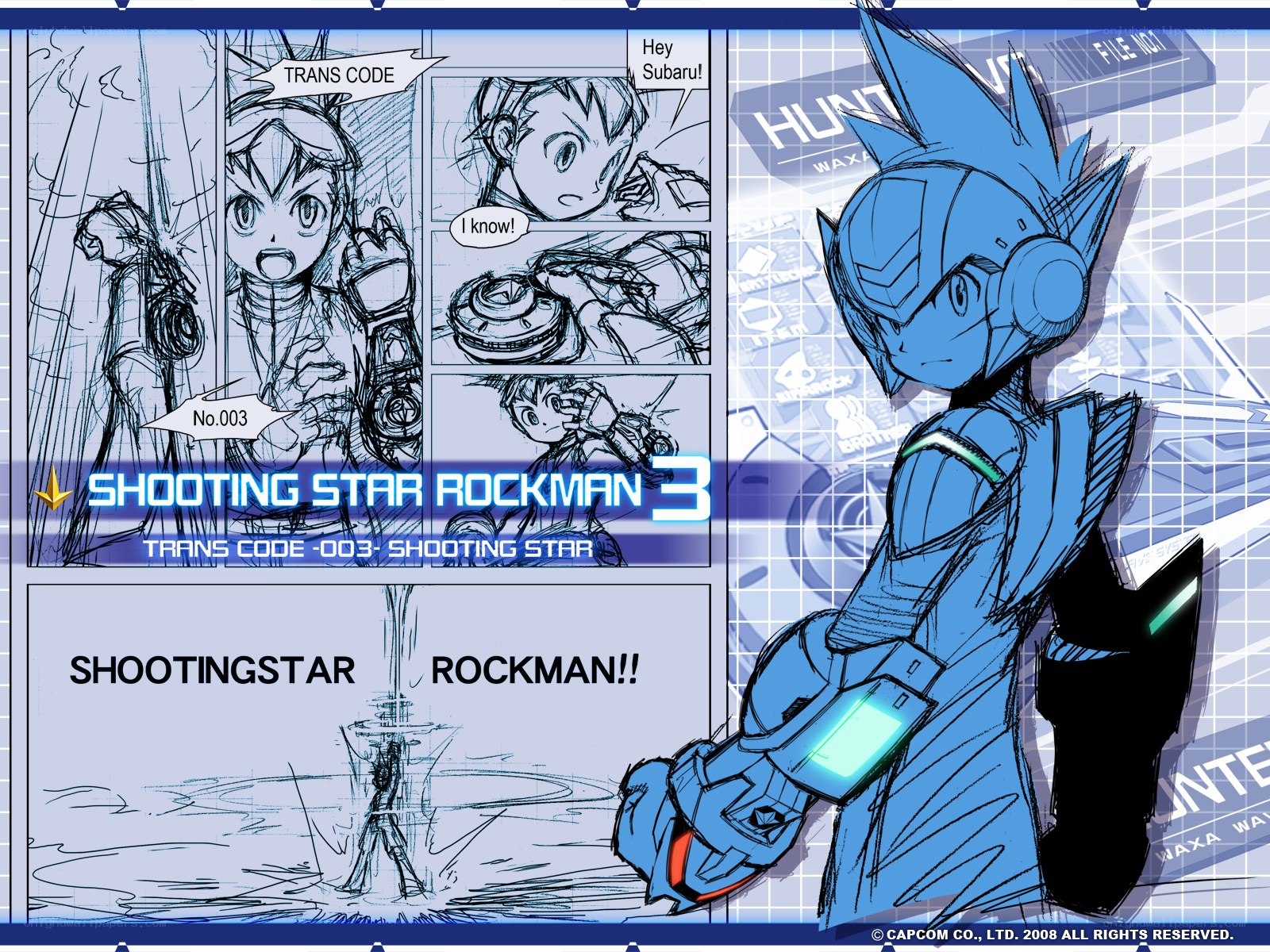 Shooting Star Rockman 3 artwork