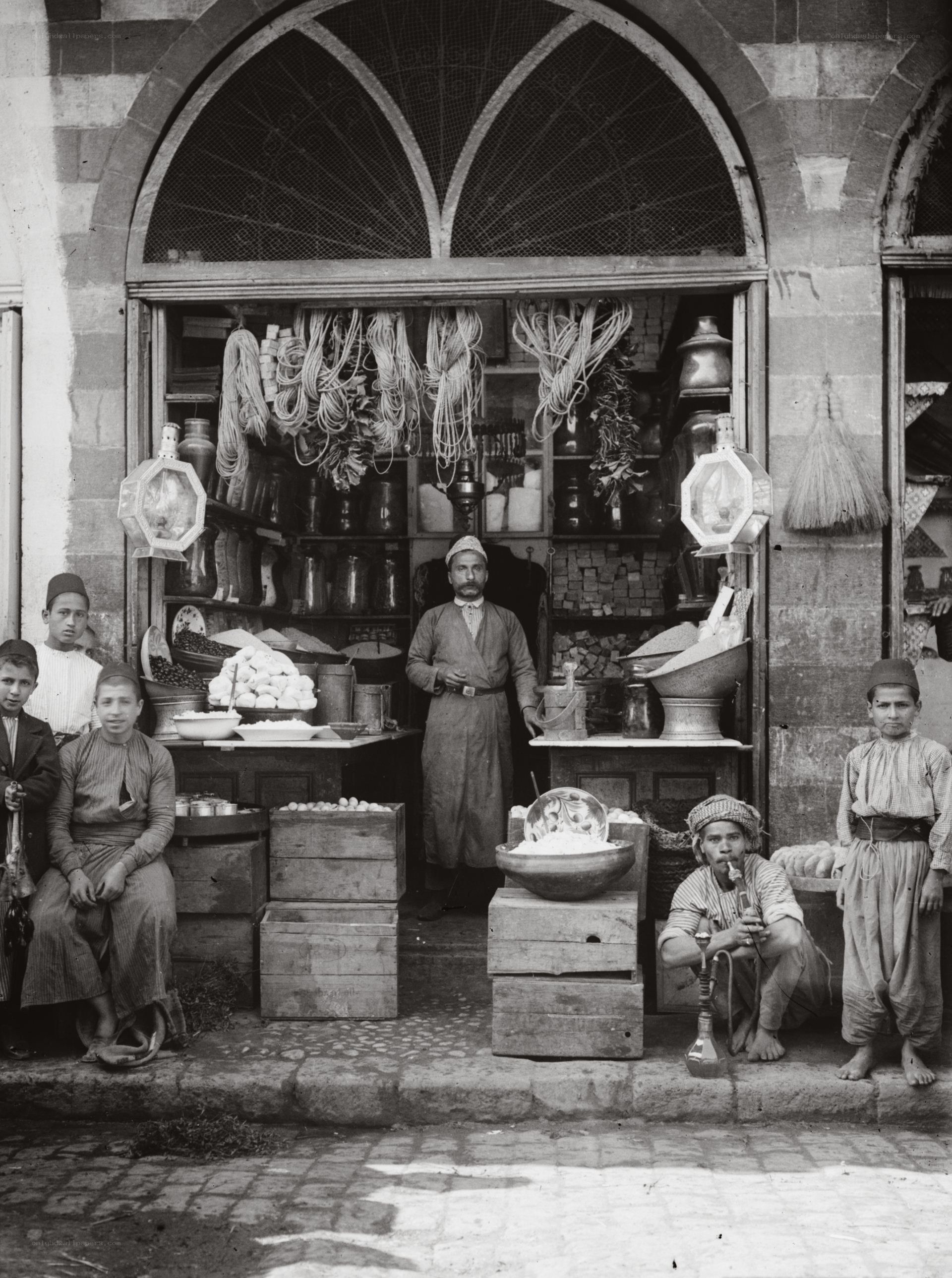 Shopfront in old city