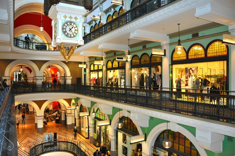 Shopping Arcade Interior