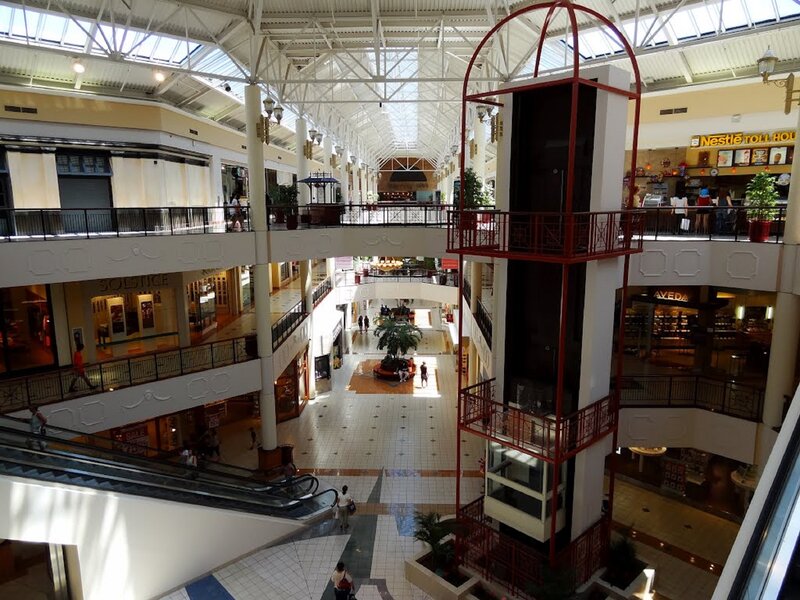 Shopping Mall Interior — White