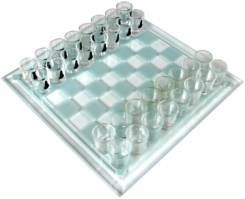 shot glass chess set
