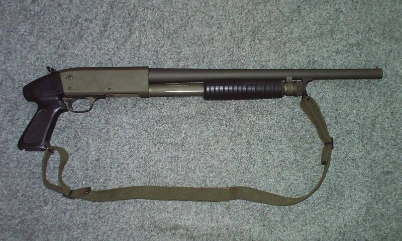 Shotgun on Carpet
