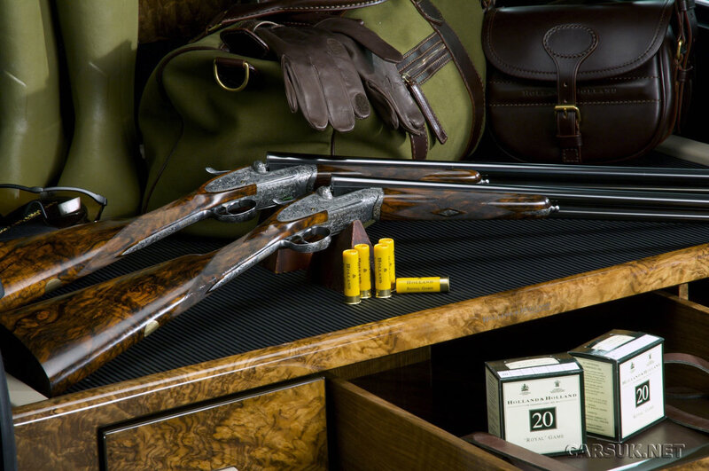 Shotguns in a Case