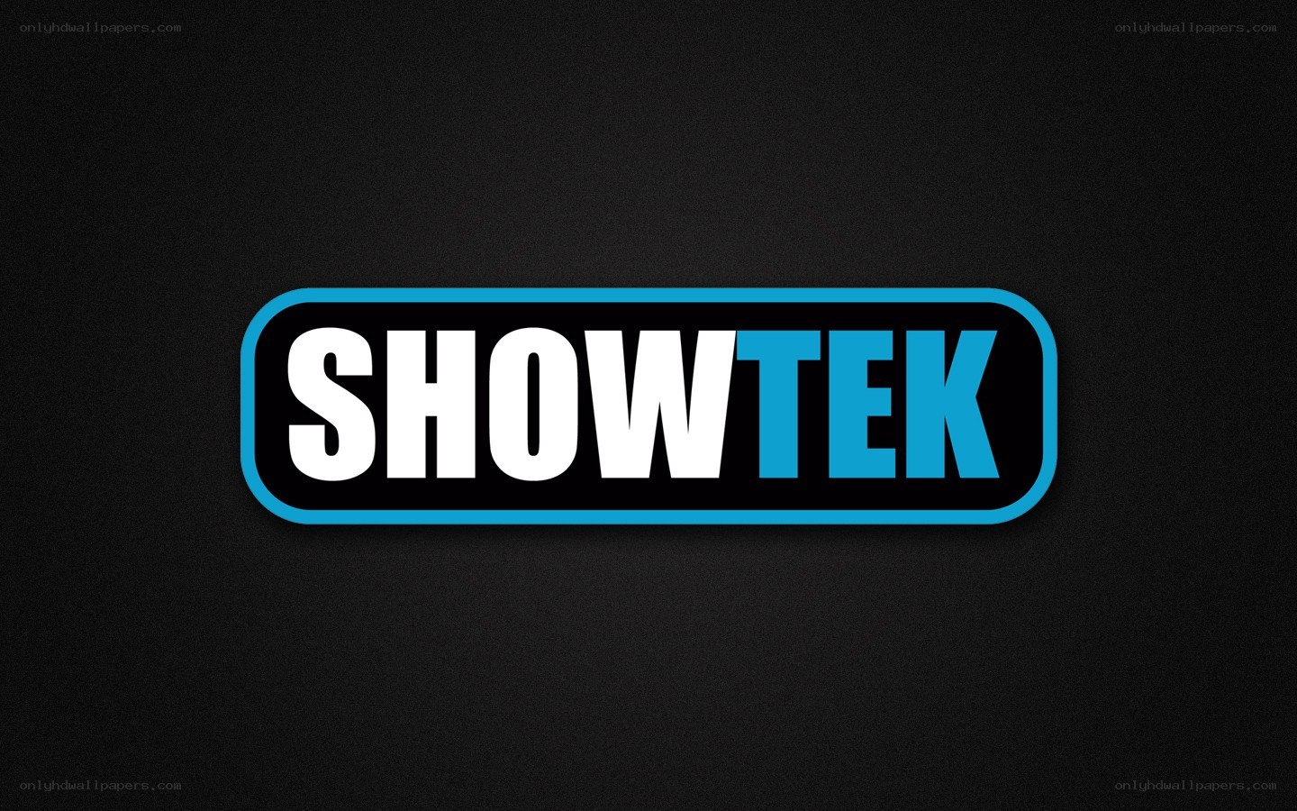 Showtek logo on black background