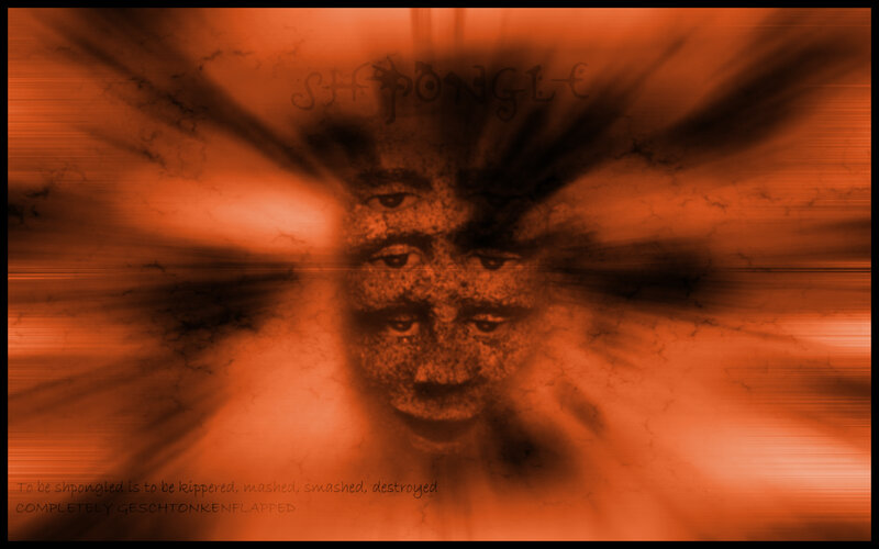 Shponged: a mangled face