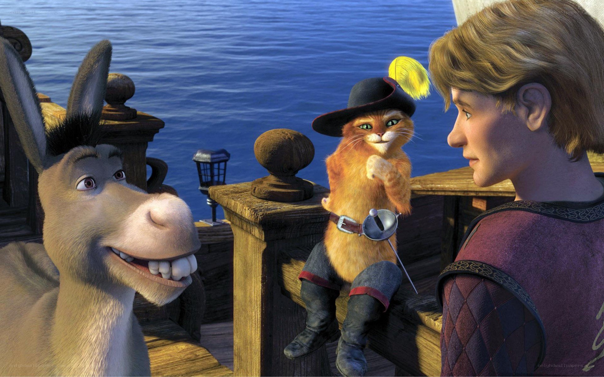 Shrek 2: Donkey and Puss