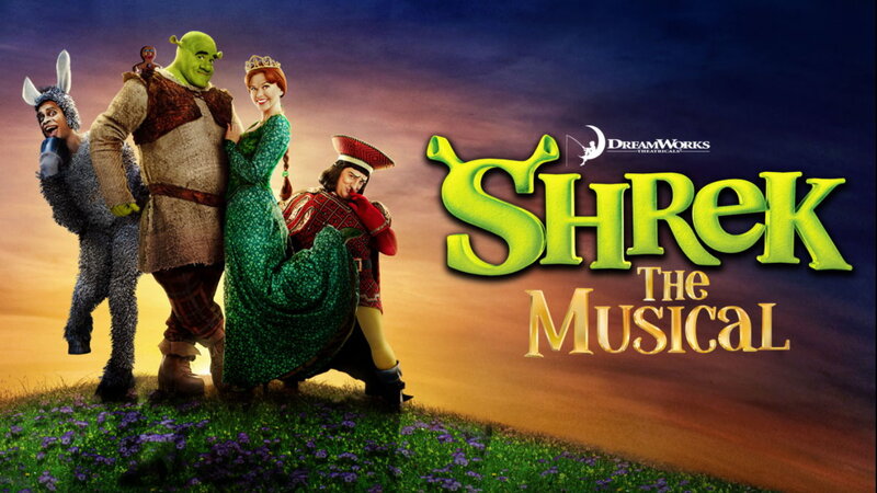 Shrek and Friends on a Hill