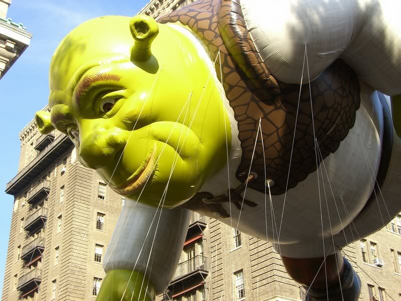 Shrek Balloon Parade