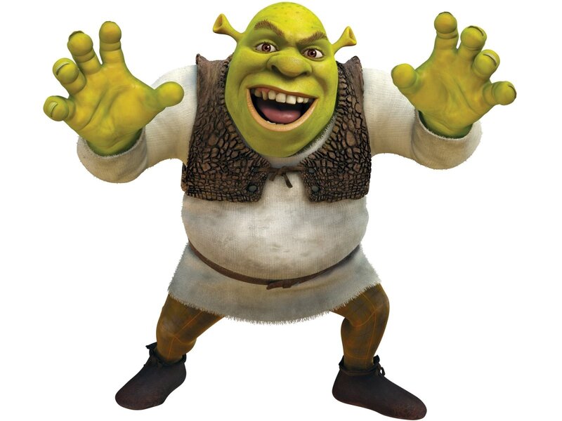 Shrek character from movie