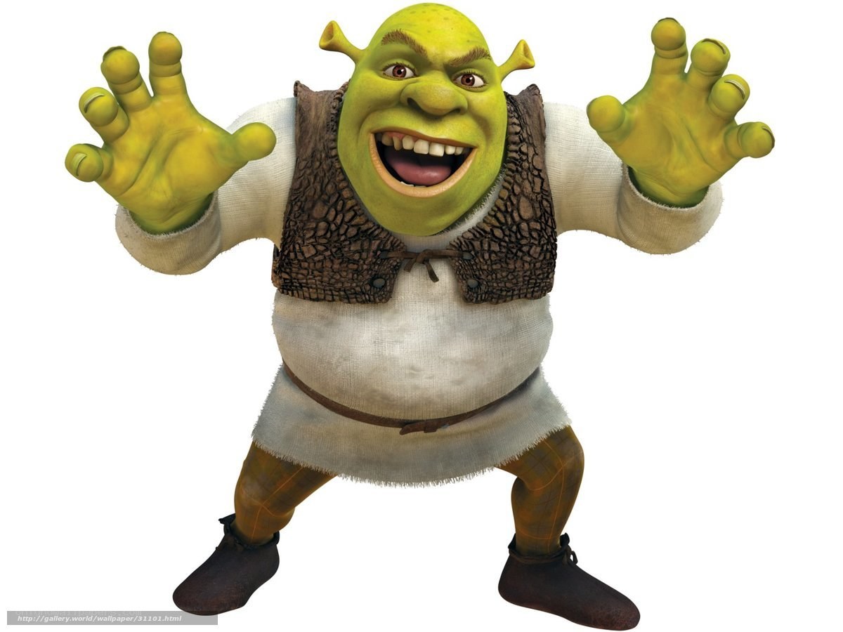 Shrek character from movie