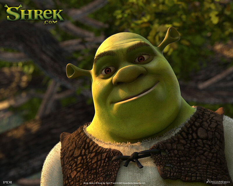 Shrek character portrait