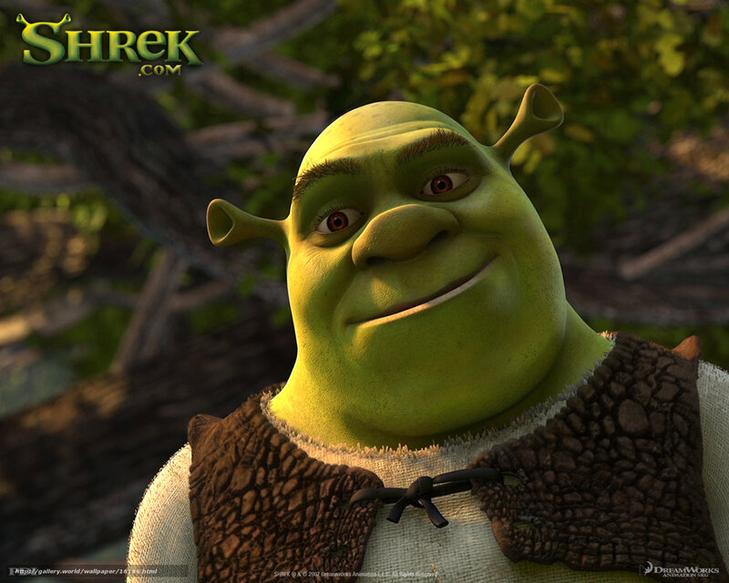 Shrek character portrait