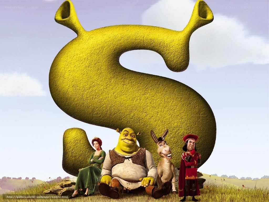 Shrek movie poster