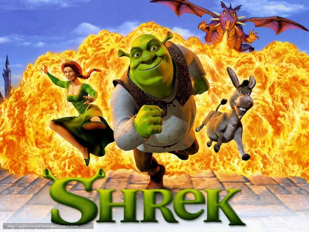Shrek movie poster