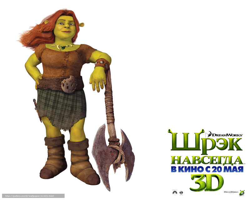 Shrek the Third character art