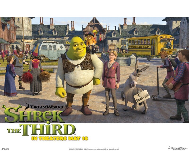 Shrek the Third movie poster