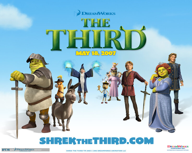 Shrek the Third movie poster