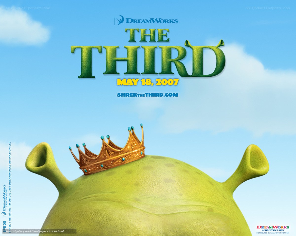 Shrek the Third movie poster