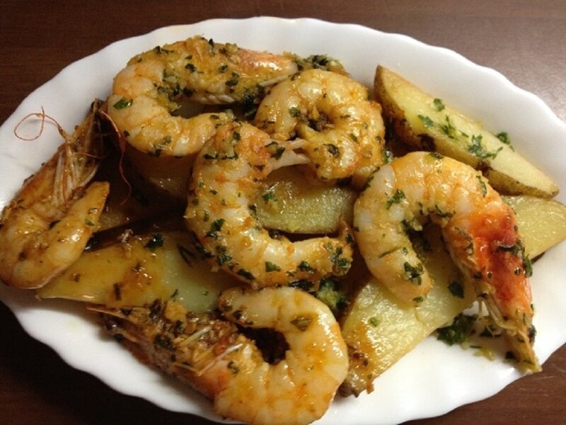Shrimp and Potatoes