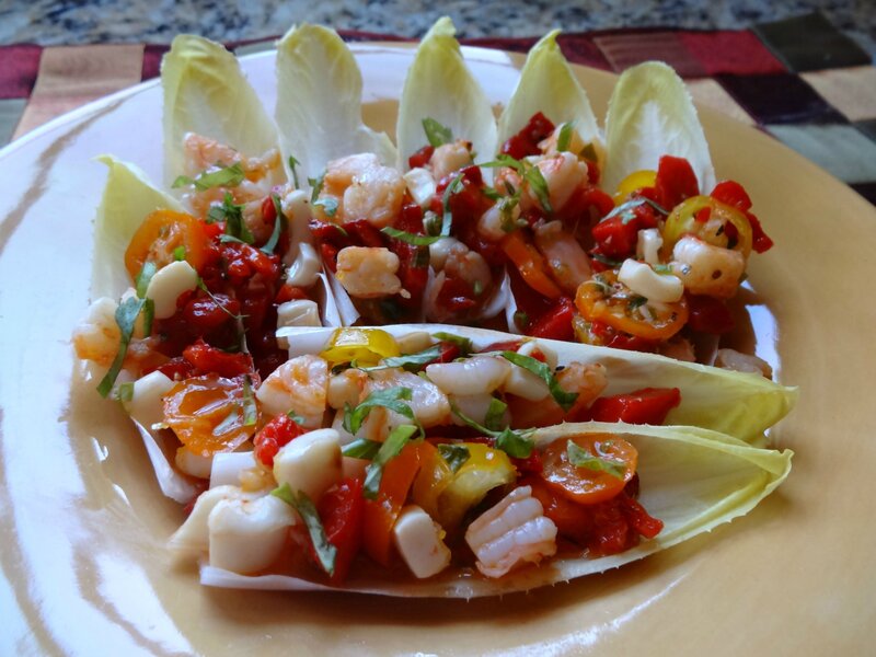 Shrimp and Tomato Salad