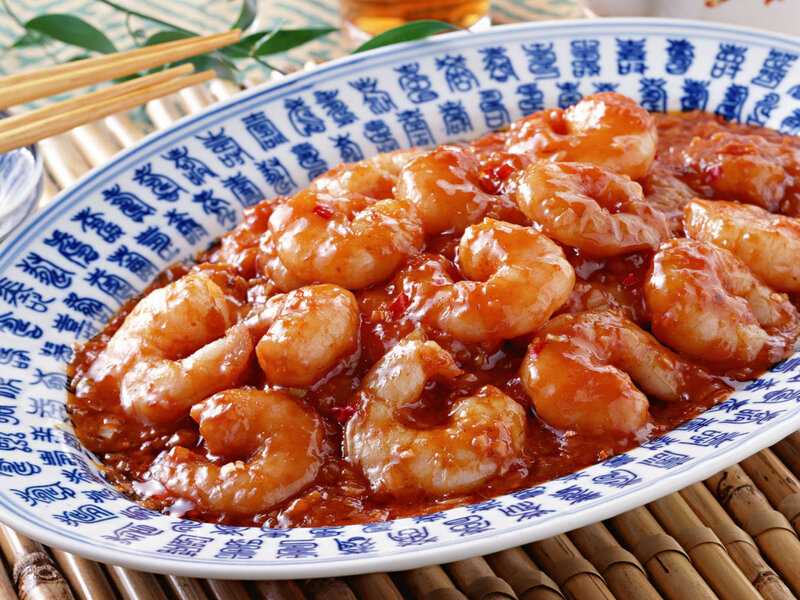 Shrimp in Sauce