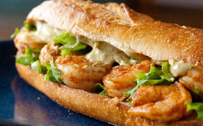 Shrimp Sandwich