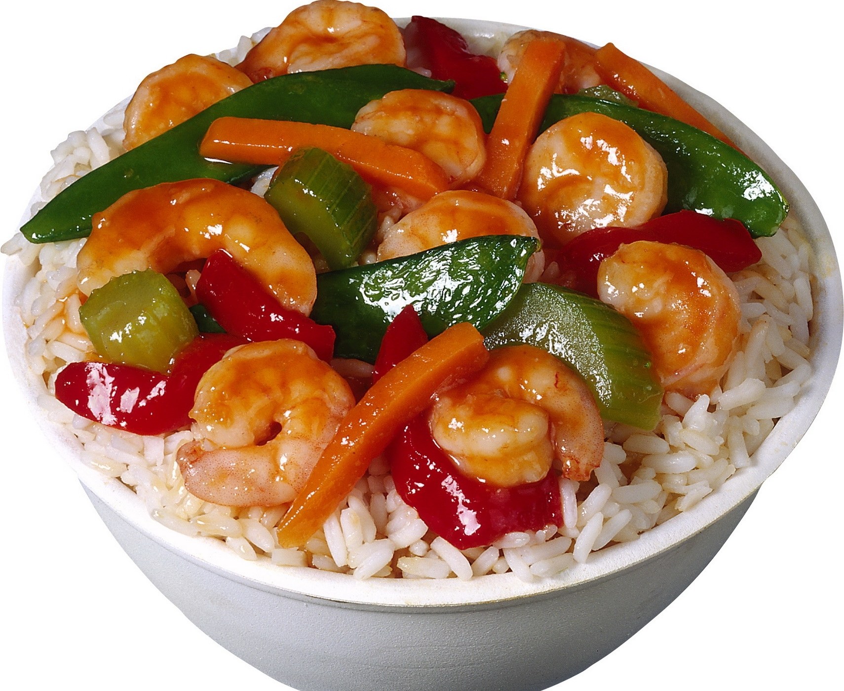 shrimp stir-fry with vegetables