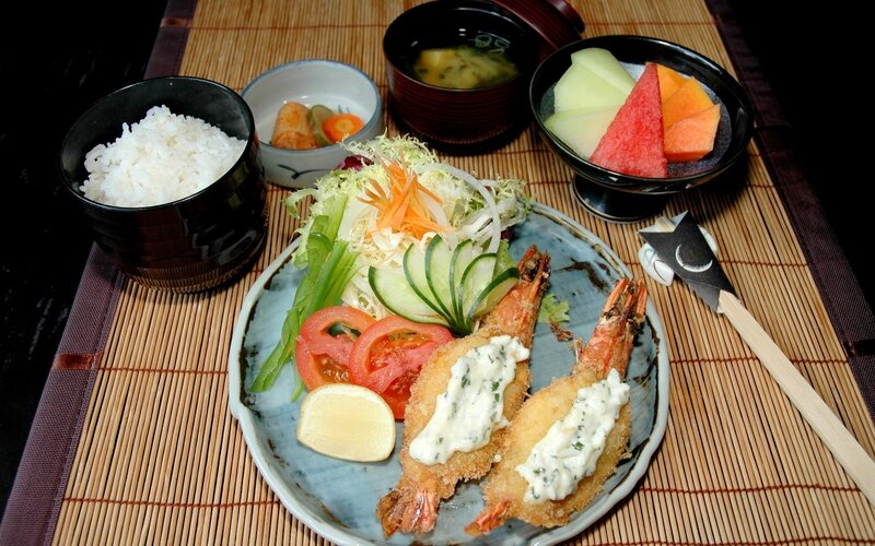 Shrimp Tempura Meal