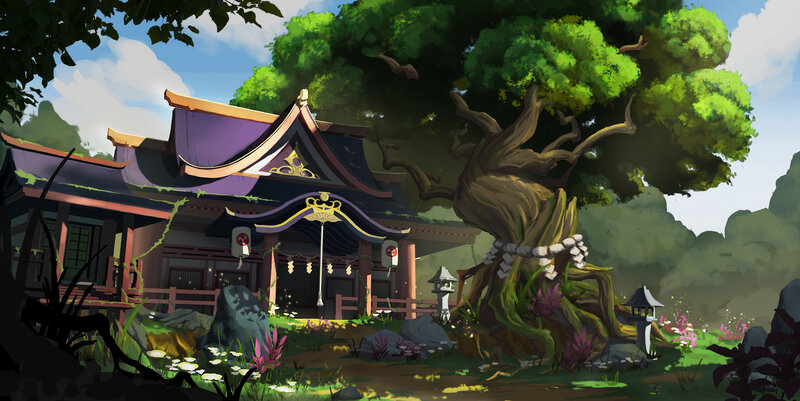 Shrine under a Tree