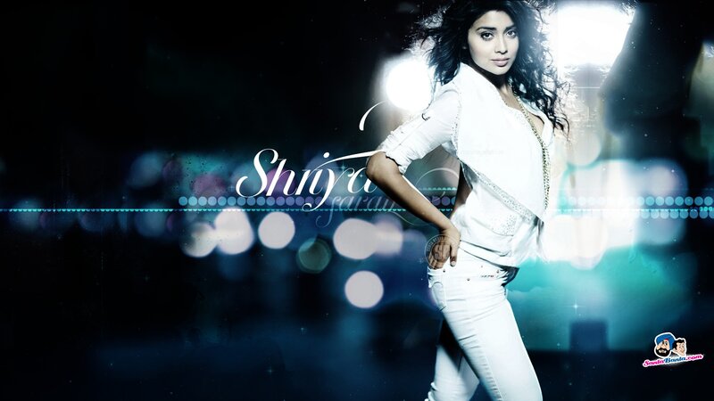 Shriya Saran in white outfit
