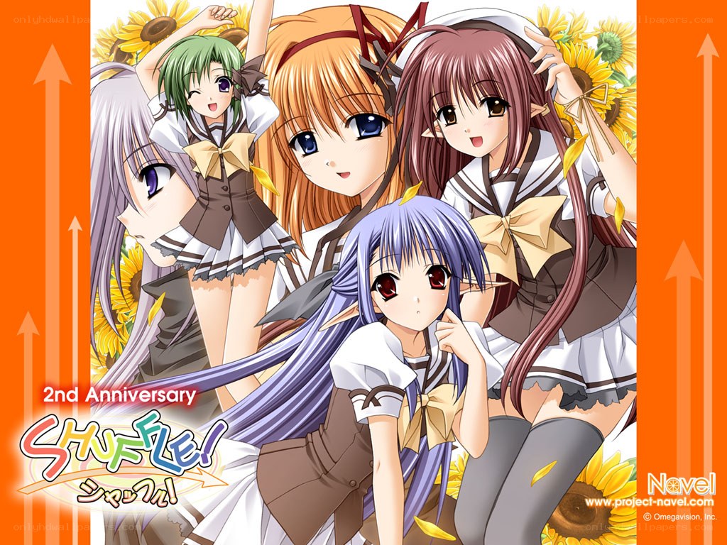 Shuffle! 2nd Anniversary Art