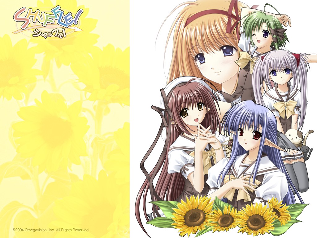 Shuffle! anime character art