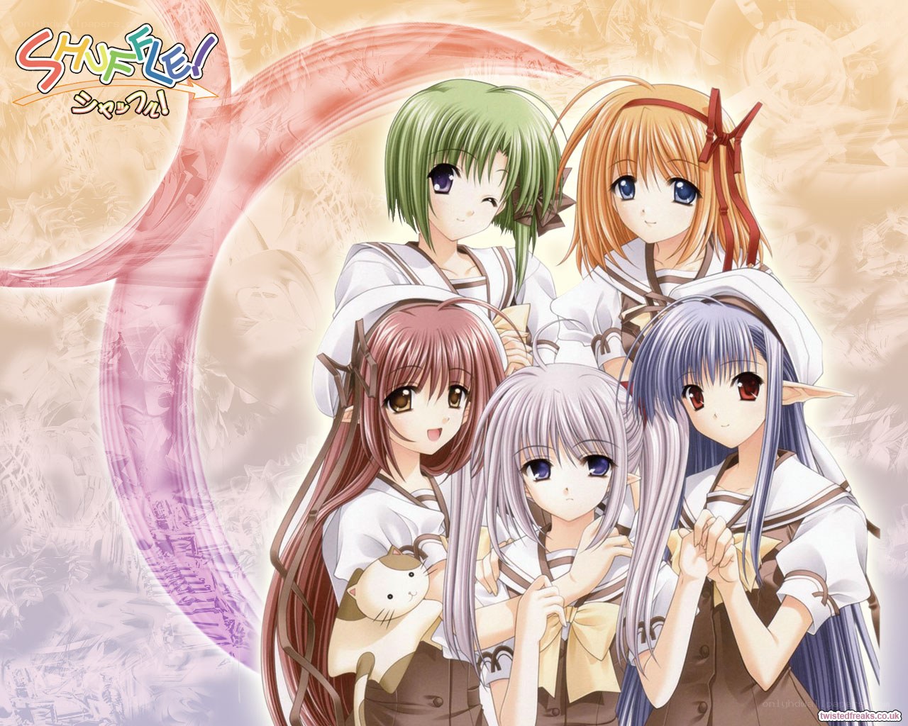Shuffle! anime characters