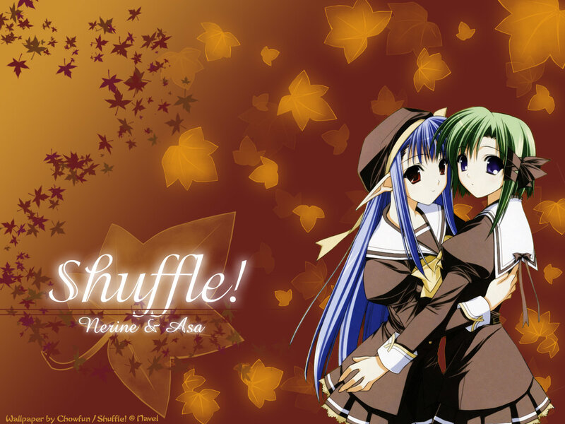 Shuffle! anime wallpaper