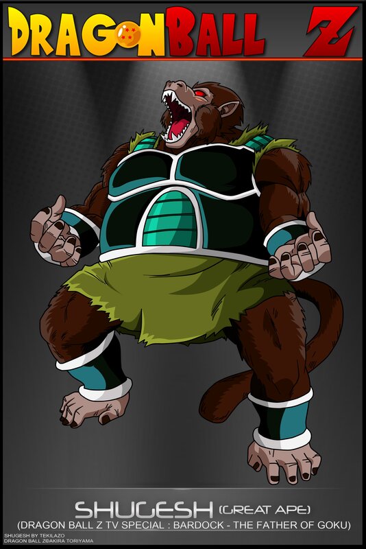 Shugesh from Dragon Ball Z